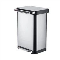 430 Stainless Steel Kompressjoni Trash Can