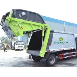 garbage compactor truck
