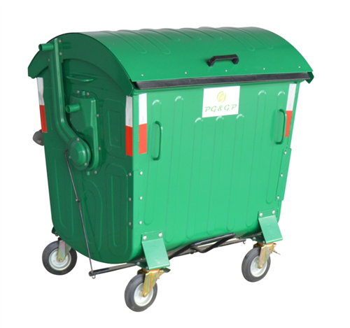 2024 Kummerċjali Bejgħ bl-ingrossa Metall Industrijali Mobile Garbage Bin